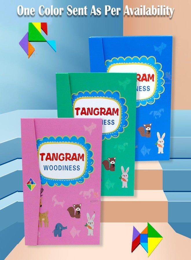 Wishkey Magnetic Tangram Puzzle for Kids Ages 3-10, Montessori Travel Games & STEM Brain Teasers, Educational Jigsaw Shape Toy for Road Trips, Hands-On Learning & Thinking Skills - Image 3